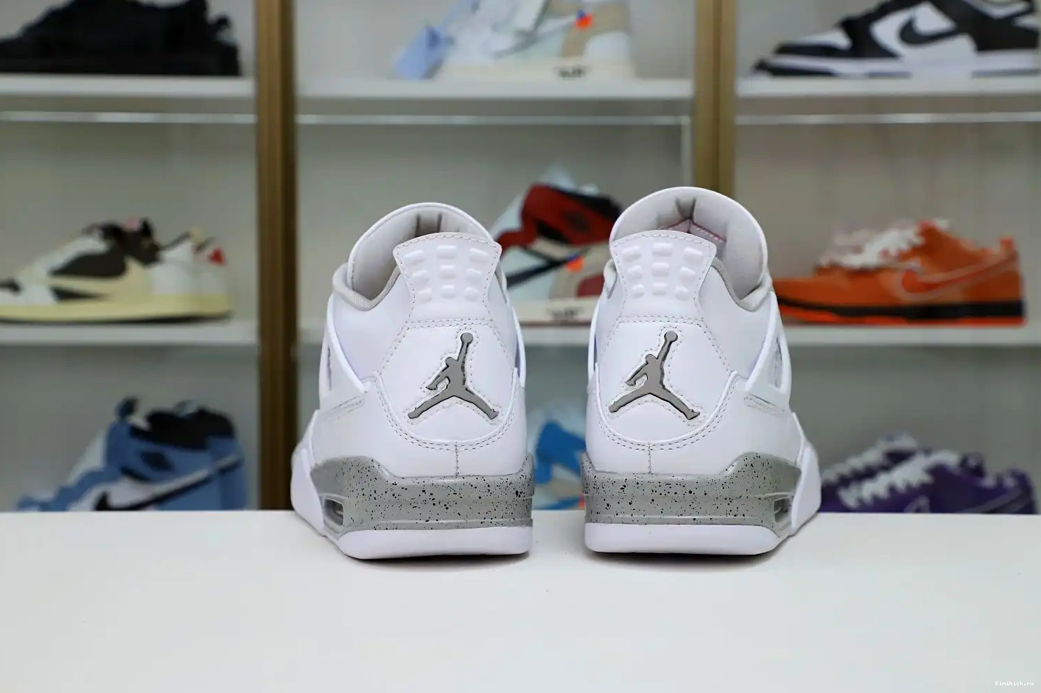 RETRO 4 OREO' 'WHITE AIR JORDAN Kimikick 0505